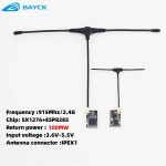Wholesale BAYCK ELRS 915MHz / 2.4GHz NANO ExpressLRS Receiver with T Type Antenna Support Wifi Upgrade for RC FPV Traversing